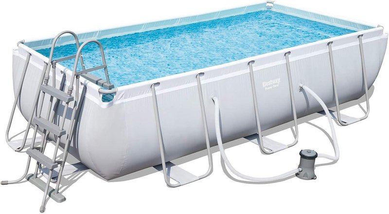 Сглобяем басейн Bestway 56441 - 201 x 100 x 404 cm